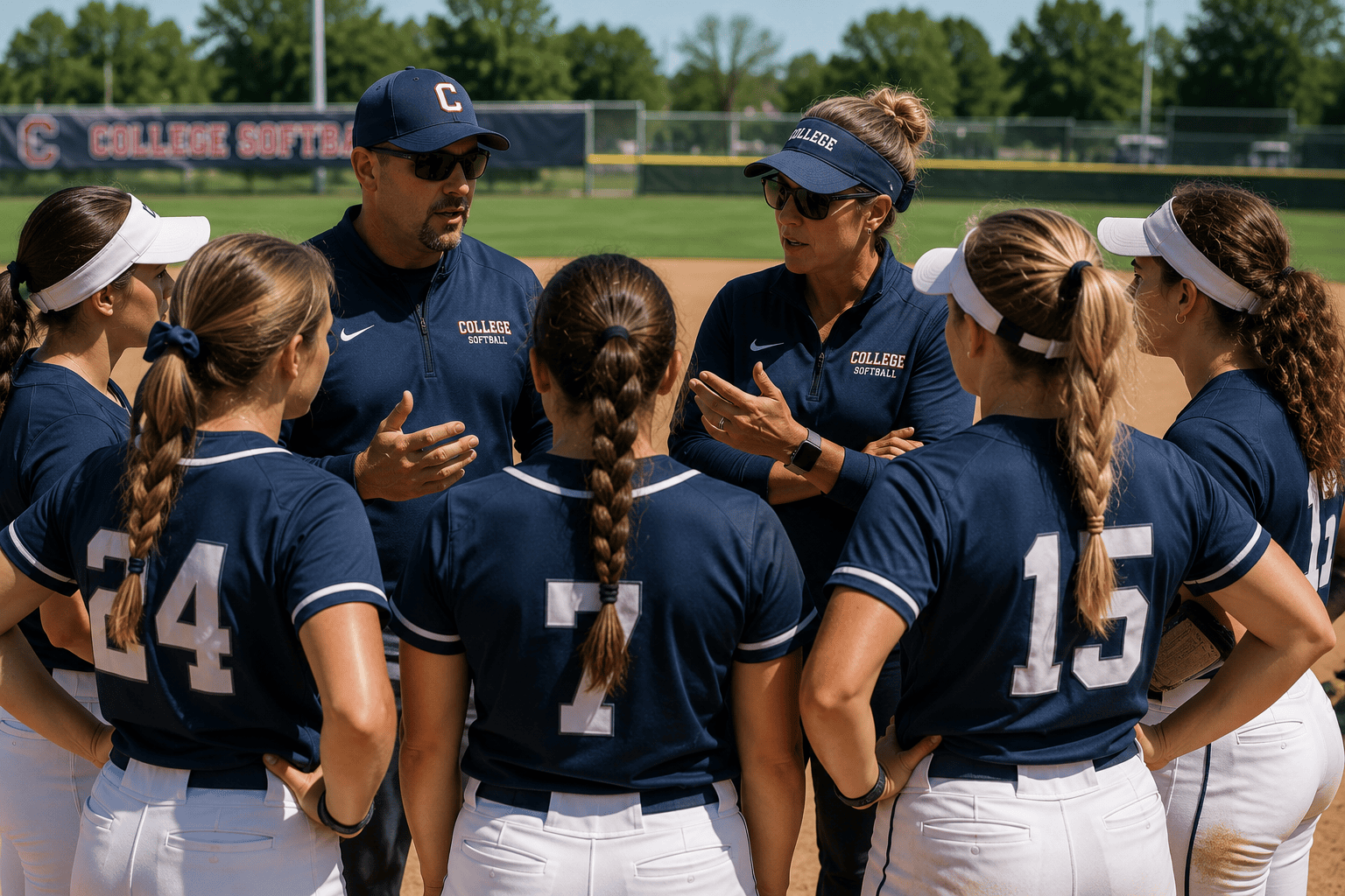 College Coach and Players-2